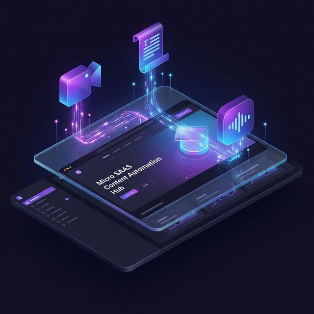 Micro SAAS Content Automation - Built by Anugrah James